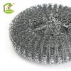 0.20mm الصلب المجلفن شبكة الفراكة الغسيل تنظيف الكرة لفات الأسلاك المسطحة المواد الخام لتنظيف وعاء المطبخ
